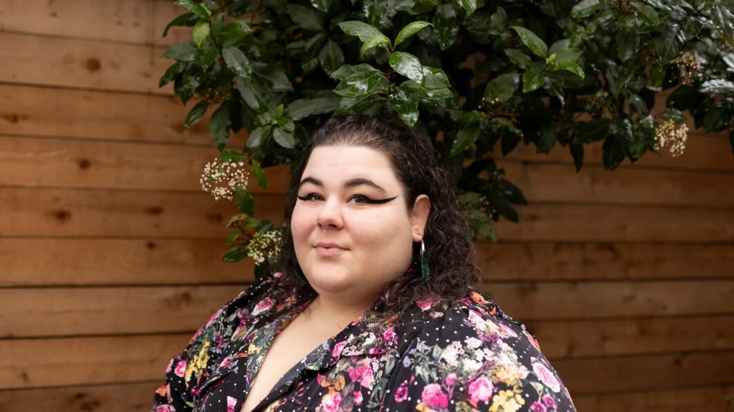 Elie Liakopoulos was able to receive abortion care at Planned Parenthood in Portland, Oregon after she had difficulty obtaining an abortion elsewhere due to her size. (Celeste Noche for The 19th)